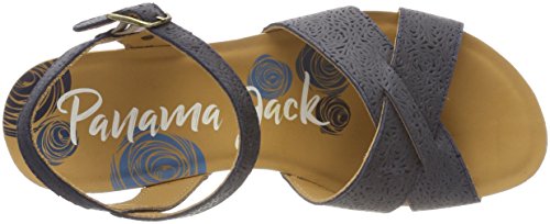 Panama Jack Vika Roses, Sandalia con Pulsera Mujer, Azul (Marino B5), 39 EU Panama Jack Vika Roses, Sandalia con Pulsera Mujer, Azul (Marino B5), 39 EU