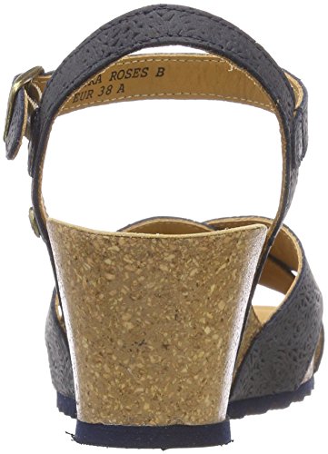Panama Jack Vika Roses, Sandalia con Pulsera Mujer, Azul (Marino B5), 39 EU Panama Jack Vika Roses, Sandalia con Pulsera Mujer, Azul (Marino B5), 39 EU