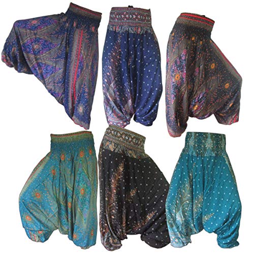 PANASIAM Aladin Pants, Peacock, L, V08 PANASIAM Aladin Pants, Peacock, L, V08