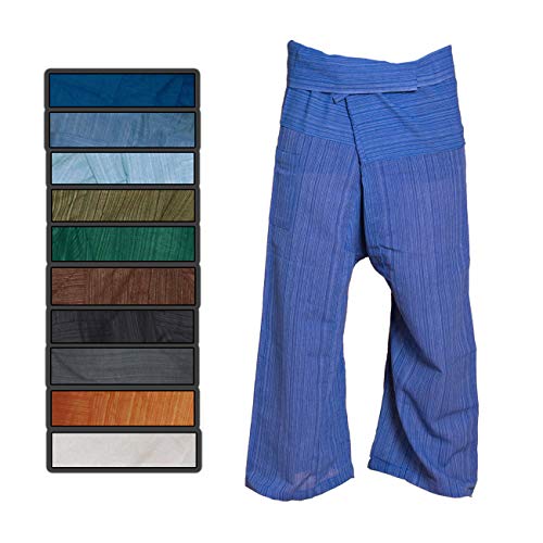PANASIAM Fisherman Pants lini, d.Brown L PANASIAM Fisherman Pants lini, d.Brown L