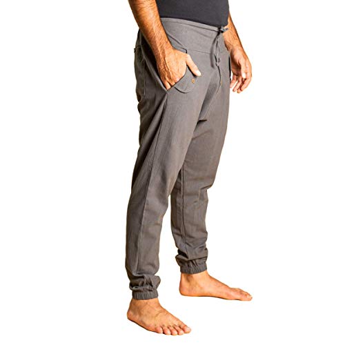 PANASIAM Yogipants 01, Cotton, Grey, L