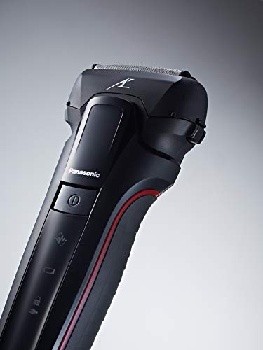 Panasonic ES-LL21-K503 - Afeitadora Premium WET&DRY 3 en 1, Recortadora y Perfilador de Barba (3 Cuchillas Acero Inoxidable, Motor Ultrarrápido, Carga Rápida, Motor Lineal 13.000 oscilaciones)