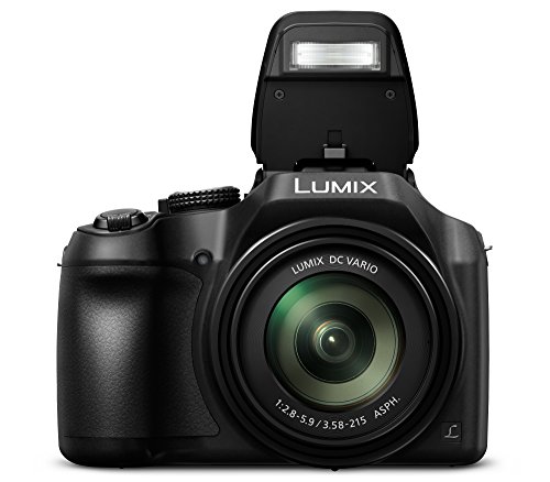 Panasonic Lumix DC-FZ82 - Cámara Bridge de 18.1 MP (Zoom de 60X, Objetivo F2.8-5.9 de 20-1200 mm, tecnología DFD, 4K, WIFI), Color Negro