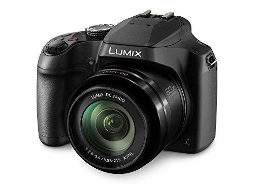 Panasonic Lumix DC-FZ82 - Cámara Bridge de 18.1 MP (Zoom de 60X, Objetivo F2.8-5.9 de 20-1200 mm, tecnología DFD, 4K, WIFI), Color Negro