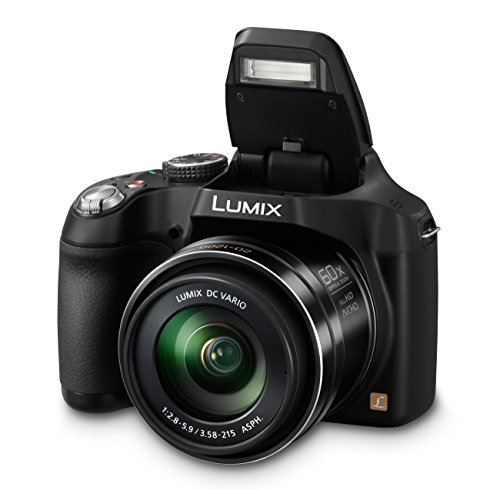 Panasonic Lumix DMC-FZ72EG-K - Cámara compacta de 16.1 Mp (pantalla de 3", zoom óptico 60x, estabilizador de imagen óptico), negro (versión importada) Panasonic Lumix DMC-FZ72EG-K - Cámara compacta de 16.1 Mp (pantalla de 3", zoom óptico 60x, estabilizador de imagen óptico), negro (versión importada)