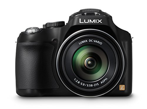 Panasonic Lumix DMC-FZ72EG-K - Cámara compacta de 16.1 Mp (pantalla de 3", zoom óptico 60x, estabilizador de imagen óptico), negro (versión importada)