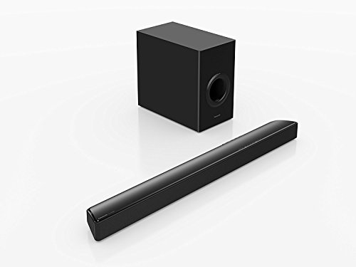 Panasonic SC-HTB488 - Barra De Sonido Cine (2.1 Canales,200 W, Subwoofer Inalámbrico, Dolby Digital, HDMI, Bluetooth, Entrada Audio Digital, Montable En Pared)-Color Negro