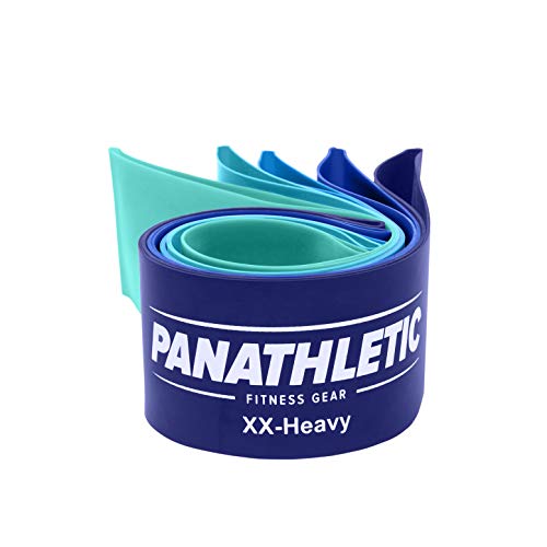 Panathletic Bandas Elasticas Fitness, Set de 5 Gomas – 5 Niveles de Resistencia, Guía de Ejercicios, eBook en Español y Bolsa – 5X Banda musculacion, Cintas para gluteos, Goma Elastica, Elasticos