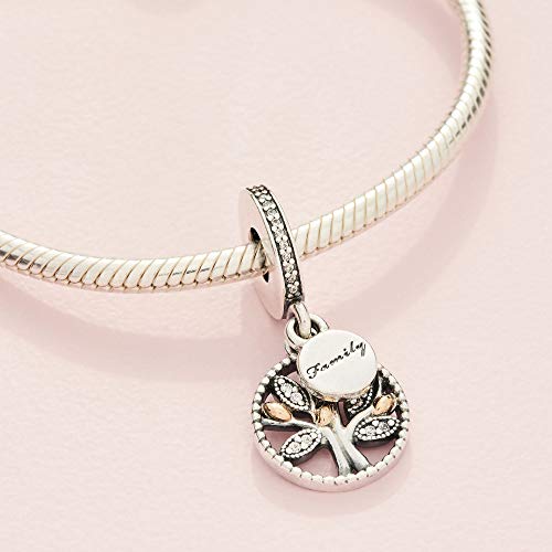 PANDORA Accesorios Mujer Oro Vermeil circón Talla Baguette