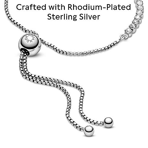 Pandora Pulsera cadena Mujer plata - 590524CZ-1 Pandora Pulsera cadena Mujer plata - 590524CZ-1