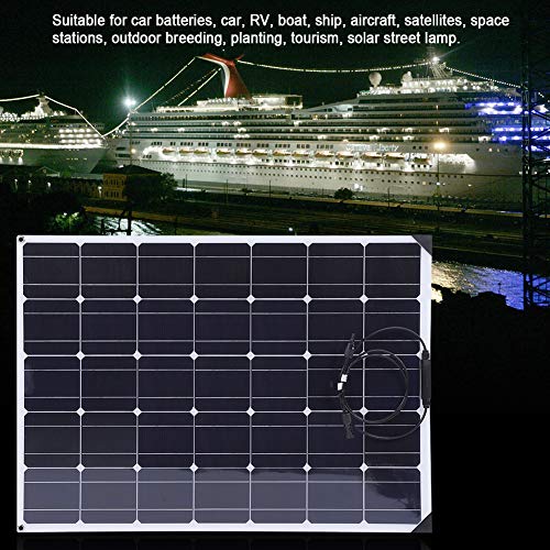Panel Solar Monocristalino Flexible de 150 W, Kit de Panel Solar Impermeable Flexible de Alta Eficiencia con Controlador Solar de 20 A y Cable de ExtensióN de 10 M para Autocaravana, Autocaravana Panel Solar Monocristalino Flexible de 150 W, Kit de Panel Solar Impermeable Flexible de Alta Eficiencia con Controlador Solar de 20 A y Cable de ExtensióN de 10 M para Autocaravana, Autocaravana