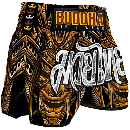 Pantalón Muay Thai Kick Boxing Buddha Retro Inca