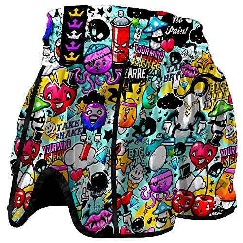 Pantalón Muay Thai Kick Boxing Buddha Retro Zippy Pantalón Muay Thai Kick Boxing Buddha Retro Zippy