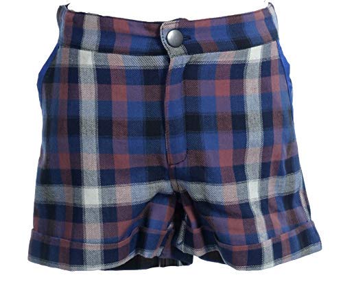 Pantalón Niña 8 años Corto a Cuadros, Short Niña con Tejido de Algodón, Cálido y Caliente para el Frío Invierno. Ropa de Niños y Niñas de 2 años a 12 años. Pantalón para Colegio o Uniforme Escolar Pantalón Niña 8 años Corto a Cuadros, Short Niña con Tejido de Algodón, Cálido y Caliente para el Frío Invierno. Ropa de Niños y Niñas de 2 años a 12 años. Pantalón para Colegio o Uniforme Escolar