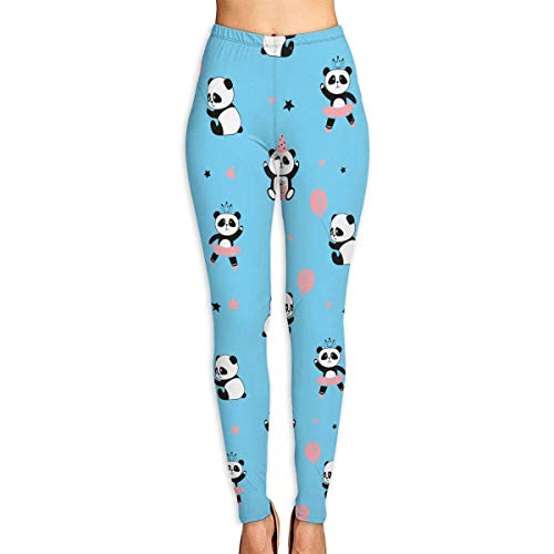 Pantalon Yoga Cute Panda Bears Pattern Womens Ultra Soft Leggings Fashion High Waist Yoga Pants Printed Sport Workout Leggings Tight Pants