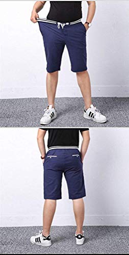 Pantalones Cortos De Tablero De Ocio De Gran Tamaño para Hombres Pantalones Cortos Festivo De Elasticidad Suelta Moda para Hombres (Color : Als Bild, Size : 3XL)