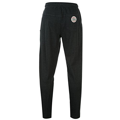Pantalones de chándal para hombre, de la marca Lonsdale, Charcoal M, X-Large Pantalones de chándal para hombre, de la marca Lonsdale, Charcoal M, X-Large