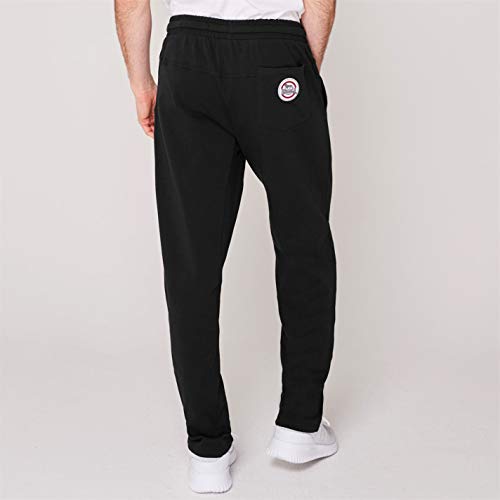 Pantalones de chándal para hombre, de la marca Lonsdale, hombre, Black - Black, Small