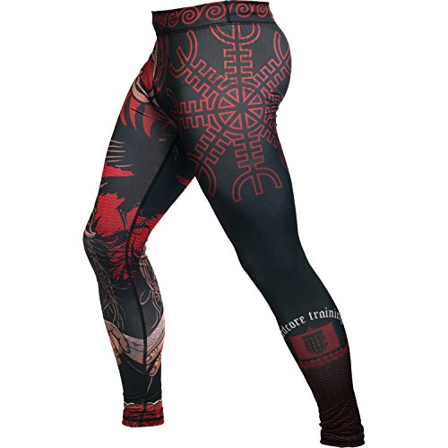 Pantalones de compresión Hardcore Training Viking 3.0-m MMA BJJ Fitness Grappling Mallas compresivas