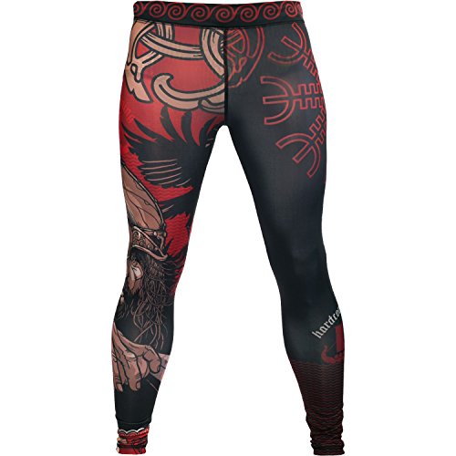 Pantalones de compresión Hardcore Training Viking 3.0-m MMA BJJ Fitness Grappling Mallas compresivas