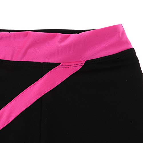 Pantalones de Patinaje sobre Hielo Transpirables para Niñas Altura 100-165cm, Ropa para Patinaje Artístico de Moda - ROSEO 140cm Pantalones de Patinaje sobre Hielo Transpirables para Niñas Altura 100-165cm, Ropa para Patinaje Artístico de Moda - ROSEO 140cm
