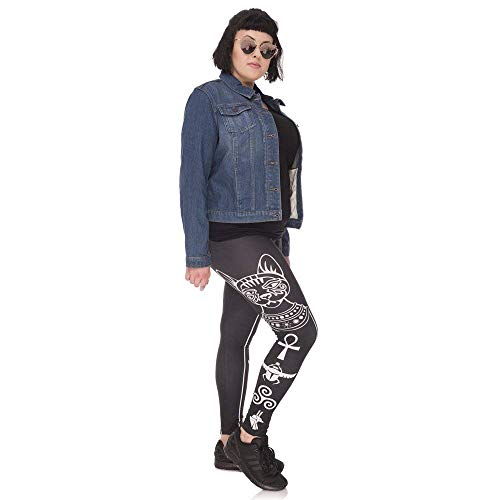 Pantalones De Yoga Hot S Gran Leggings De Tamaño Gato Modernas Casual Impreso Leggins De Cintura Alta Pantalones De Talla Grande Pantalones Elásticos Mujeres Regordetas