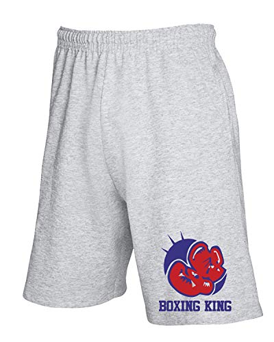 Pantalones Deportivos Cortos Gris WTC1081 Boxing King