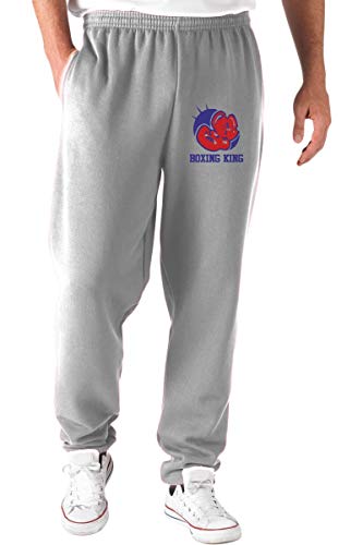 Pantalones Deportivos Gris WTC1081 Boxing King Pantalones Deportivos Gris WTC1081 Boxing King