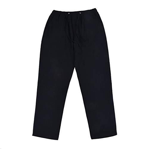 Pantalones Hombre Verano Casuales Tallas Grandes Moda Deportivos Lino Pants Color sólido Jogging Pantalon Fitness Suelto Pantalones Comodo Largos Pantalones Ropa de Hombre vpass Pantalones Hombre Verano Casuales Tallas Grandes Moda Deportivos Lino Pants Color sólido Jogging Pantalon Fitness Suelto Pantalones Comodo Largos Pantalones Ropa de Hombre vpass