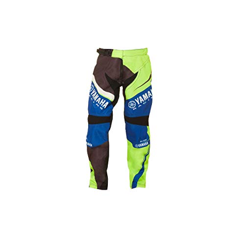 Pantalones MX Duncaster Yamaha Cross Off-Road Enduro niño todoterreno elástico moto oficiales originales (152 cm = 11/12 yrs)