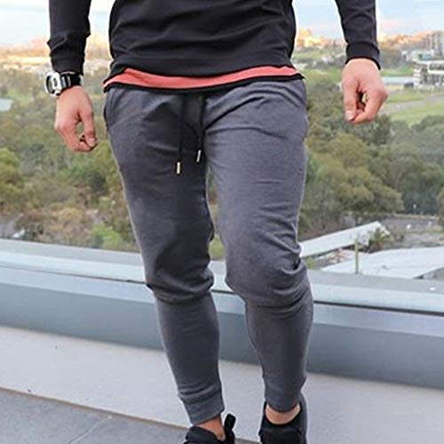 Pantalones para Hombre,Chándal de Hombres Deportivos Running Pants Jogging Pantalon Fitness Gym Slim Fit Pantalones Largos Pantalones Ropa de Hombre Skinny Pantalones vpass