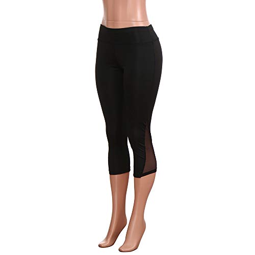 Pantalones Yoga Mujeres,ZARLLE Leggings Mujer Fitness,Yoga Ropa Mujer Leggins Deportivos Mujer,Mallas Gimnasio Mujer, Transparente Pantalones Cortos Deporte Mujer Pantalon Entrenamiento