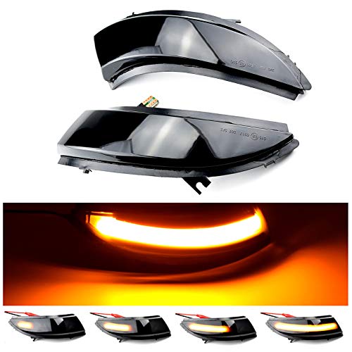 panthem 1 par de luces LED dinámicas de retrovisor, intermitentes, intermitentes, repuesto compatible con Renaul-T Cli-O IV MK4 BH RS panthem 1 par de luces LED dinámicas de retrovisor, intermitentes, intermitentes, repuesto compatible con Renaul-T Cli-O IV MK4 BH RS