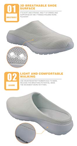 Pantuflas para Hombre de Gopumchy, Transpirables, de Malla, Triangulares, para Coser, Verano, Planas, con Suela Antideslizante, Suela Suave, Color, Talla 42 EU Pantuflas para Hombre de Gopumchy, Transpirables, de Malla, Triangulares, para Coser, Verano, Planas, con Suela Antideslizante, Suela Suave, Color, Talla 42 EU