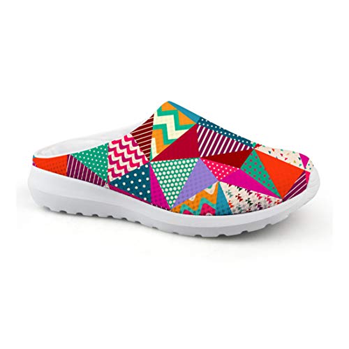 Pantuflas para Hombre de Gopumchy, Transpirables, de Malla, Triangulares, para Coser, Verano, Planas, con Suela Antideslizante, Suela Suave, Color, Talla 42 EU Pantuflas para Hombre de Gopumchy, Transpirables, de Malla, Triangulares, para Coser, Verano, Planas, con Suela Antideslizante, Suela Suave, Color, Talla 42 EU