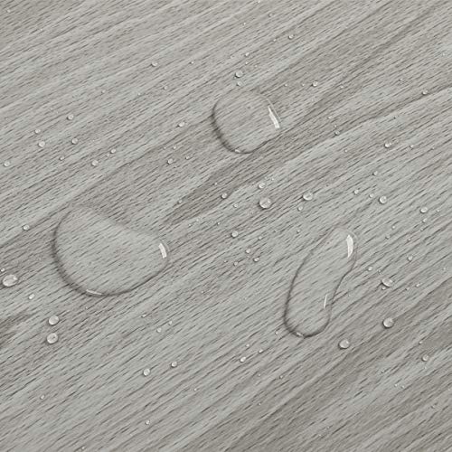 Papier adhésif aspect bois pour comptoir, cuisine, armoires, mur, table, porte, bureau (gris, largeur de 45 cm sur une longueur de 10 m) Papier adhésif aspect bois pour comptoir, cuisine, armoires, mur, table, porte, bureau (gris, largeur de 45 cm sur une longueur de 10 m)