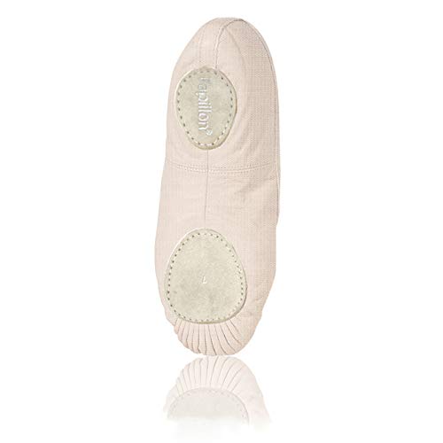 Papillon Zapatillas de Ballet para niños y Adultos, Ballet con Banda de Goma, Lino, Suela Dividida de Ante, Color Rosa, Talla 40 EU Papillon Zapatillas de Ballet para niños y Adultos, Ballet con Banda de Goma, Lino, Suela Dividida de Ante, Color Rosa, Talla 40 EU