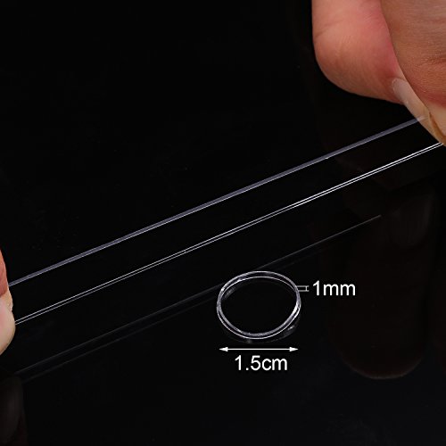 Paquete de 1000 Mini Gomas de Pelo Bandas Elásticas Suaves para Pelo de Niños, Trenzas, Peinado de Boda y Más (Transparente) Paquete de 1000 Mini Gomas de Pelo Bandas Elásticas Suaves para Pelo de Niños, Trenzas, Peinado de Boda y Más (Transparente)