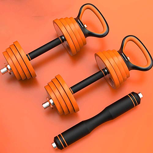 Paquete de 2 Pesas con Mancuernas Ajustables gratuitas - Soporte Multifuncional para Pesas Rusas con Barra para Hombres y Mujeres Profesionales Principiantes Uso físico en el hogar Paquete de 2 Pesas con Mancuernas Ajustables gratuitas - Soporte Multifuncional para Pesas Rusas con Barra para Hombres y Mujeres Profesionales Principiantes Uso físico en el hogar