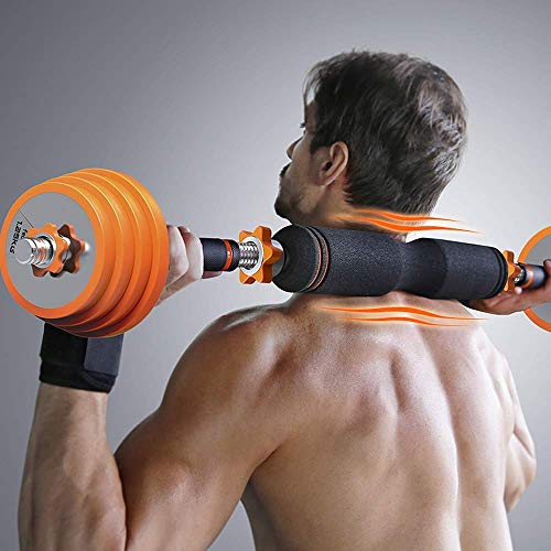 Paquete de 2 Pesas con Mancuernas Ajustables gratuitas - Soporte Multifuncional para Pesas Rusas con Barra para Hombres y Mujeres Profesionales Principiantes Uso físico en el hogar Paquete de 2 Pesas con Mancuernas Ajustables gratuitas - Soporte Multifuncional para Pesas Rusas con Barra para Hombres y Mujeres Profesionales Principiantes Uso físico en el hogar