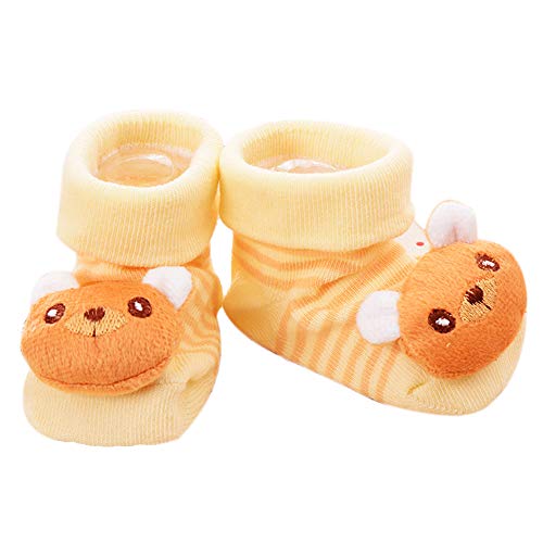 Paquete de 3 Pares Bebé Calcetines Antideslizante Soles Acogedor Dibujos Animados Recién Nacido Bebé Calcetines (M:6—18 Meses, como el Cuadro demostrado) Paquete de 3 Pares Bebé Calcetines Antideslizante Soles Acogedor Dibujos Animados Recién Nacido Bebé Calcetines (M:6—18 Meses, como el Cuadro demostrado)