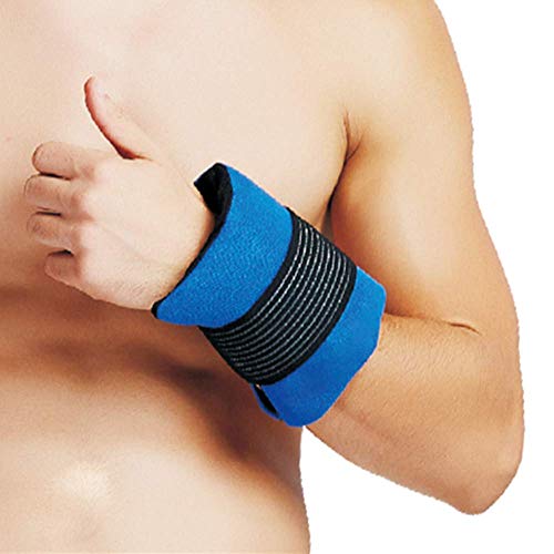 Paquete de gel reutilizable - terapia de frías y calor para el cuello, las rodillas, los hombros, los brazos - la cabeza. Alivia eficazmente el dolor y las lesiones de tobillo - 11"x 6" Paquete de gel reutilizable - terapia de frías y calor para el cuello, las rodillas, los hombros, los brazos - la cabeza. Alivia eficazmente el dolor y las lesiones de tobillo - 11"x 6"