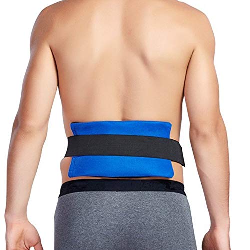 Paquete de gel reutilizable - terapia de frías y calor para el cuello, las rodillas, los hombros, los brazos - la cabeza. Alivia eficazmente el dolor y las lesiones de tobillo - 11"x 6" Paquete de gel reutilizable - terapia de frías y calor para el cuello, las rodillas, los hombros, los brazos - la cabeza. Alivia eficazmente el dolor y las lesiones de tobillo - 11"x 6"