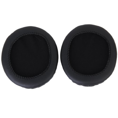 Par de almohadillas de repuesto para auriculares Audio Technica ATH-M50, M20, M30, M50S y ATH-SX1, color negro Par de almohadillas de repuesto para auriculares Audio Technica ATH-M50, M20, M30, M50S y ATH-SX1, color negro