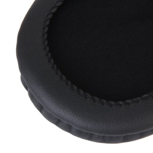 Par de almohadillas de repuesto para auriculares Audio Technica ATH-M50, M20, M30, M50S y ATH-SX1, color negro Par de almohadillas de repuesto para auriculares Audio Technica ATH-M50, M20, M30, M50S y ATH-SX1, color negro