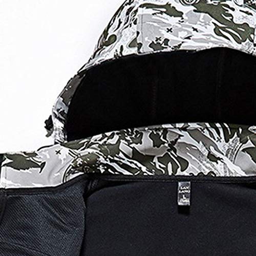 Par Otoño Invierno Manga Larga Fleece Chaqueta Al Aire Libre Impermeable Militar táctica Lucha contra la Chaqueta de Softshell Camping al Aire Libre Caminar Camuflaje Hoodie Coat Par Otoño Invierno Manga Larga Fleece Chaqueta Al Aire Libre Impermeable Militar táctica Lucha contra la Chaqueta de Softshell Camping al Aire Libre Caminar Camuflaje Hoodie Coat