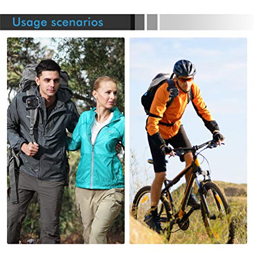 para GoPro Clip, 360 Grados Rotatorio Ajustable Clip para Gopro Accesorios Lanzamiento Rápido Abrazadera sobre Sombrero Mochila Adecuado para GoPro Hero Session 7 6 5 4 3 2018 Accion Camara para GoPro Clip, 360 Grados Rotatorio Ajustable Clip para Gopro Accesorios Lanzamiento Rápido Abrazadera sobre Sombrero Mochila Adecuado para GoPro Hero Session 7 6 5 4 3 2018 Accion Camara