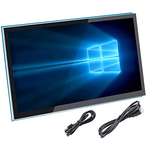 para Pantalla Raspberry Pi 4, Monitor de Pantalla táctil capacitiva HDMI de 5 Pulgadas - Pantalla LCD HD de 800x480 (Compatible con Pi 4 y Pi 3 B +, Windows)
