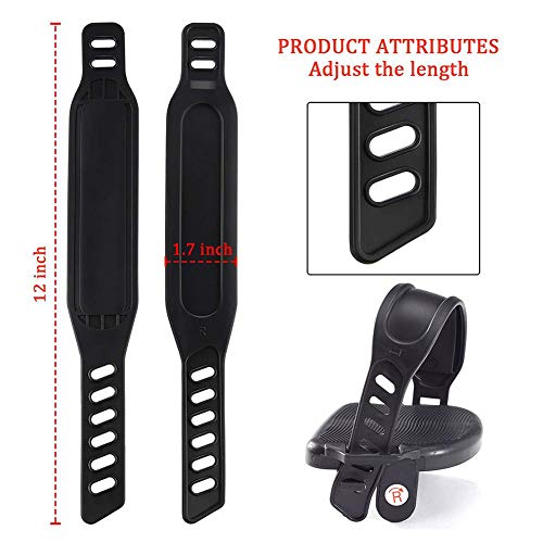 Paradesour Steadyuf Pedal De Gimnasio 1 Par De Pedales De Bicicleta Estática con Correas De Pedal Ajustables, Conjunto De Bicicletas, Bicicletas, Recambios De Gimnasio En Casa, Negro 13.6 Respectable Paradesour Steadyuf Pedal De Gimnasio 1 Par De Pedales De Bicicleta Estática con Correas De Pedal Ajustables, Conjunto De Bicicletas, Bicicletas, Recambios De Gimnasio En Casa, Negro 13.6 Respectable