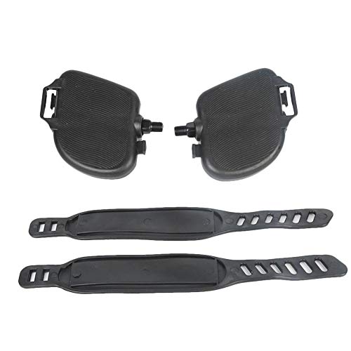 Paradesour Steadyuf Pedal De Gimnasio 1 Par De Pedales De Bicicleta Estática con Correas De Pedal Ajustables, Conjunto De Bicicletas, Bicicletas, Recambios De Gimnasio En Casa, Negro 13.6 Respectable Paradesour Steadyuf Pedal De Gimnasio 1 Par De Pedales De Bicicleta Estática con Correas De Pedal Ajustables, Conjunto De Bicicletas, Bicicletas, Recambios De Gimnasio En Casa, Negro 13.6 Respectable